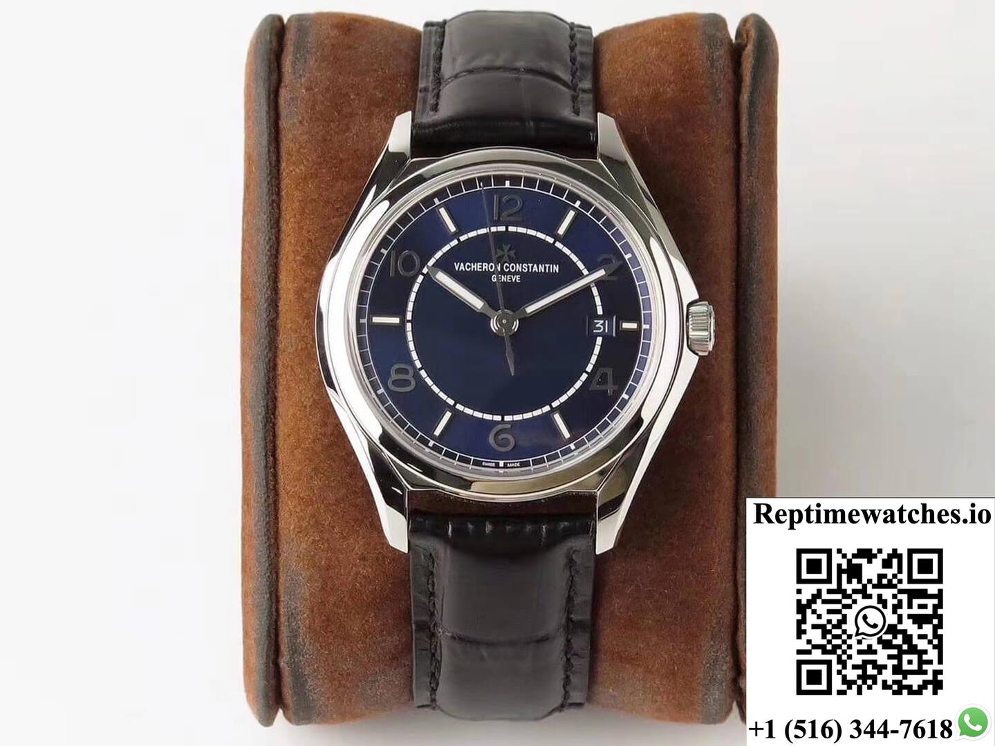 Vacheron Constantin Fiftysix 4600E/000A-B487 Zf Factory Blue Dial-Rep Time Watches