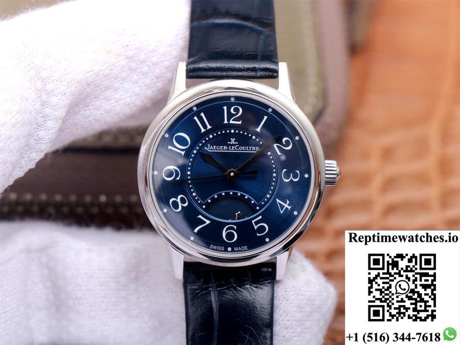 Jaeger Lecoultre Rendez Vous 3468480 Mg Factory Blue Dial-Rep Time Watches