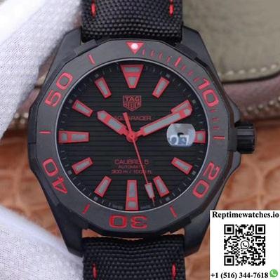 Tag Heuer Aquaracer Way208C.Rhz4937 V6 Factory Black Dial-Rep Time Watches