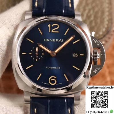 Panerai Luminor Due Pam00927 Vs Factory Blue Dial-Rep Time Watches