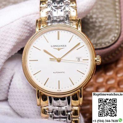 Rm Factory Longines Presence L4.921.2.12.7 Yellow Pvd-Rep Time Watches