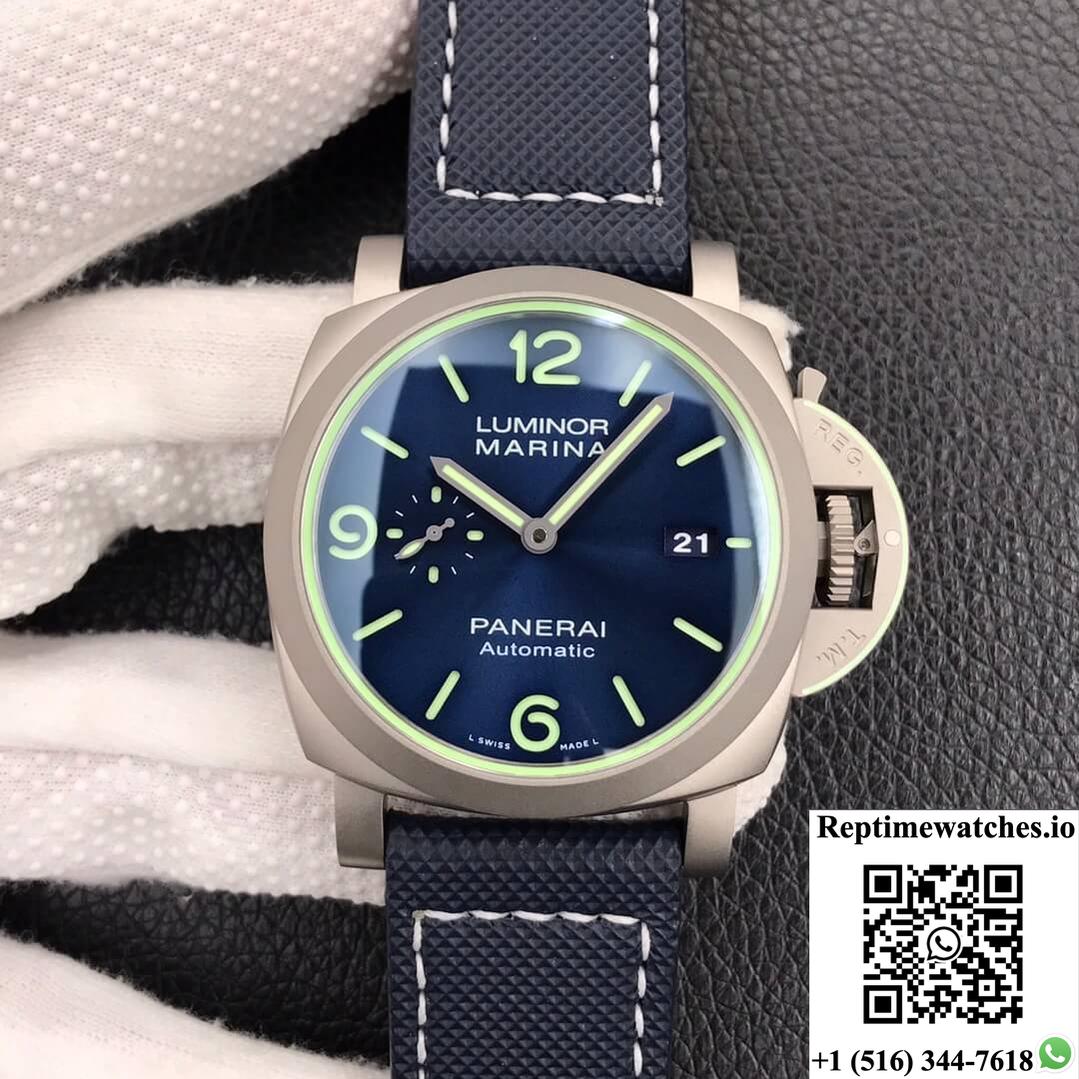 Panerai Luminor Pam01117 Vs Factory Titanium Case-Rep Time Watches