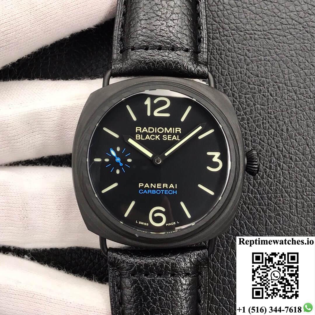 Panerai Radiomir Pam 00292 Vs Factory Carbon Fiber Case-Rep Time Watches