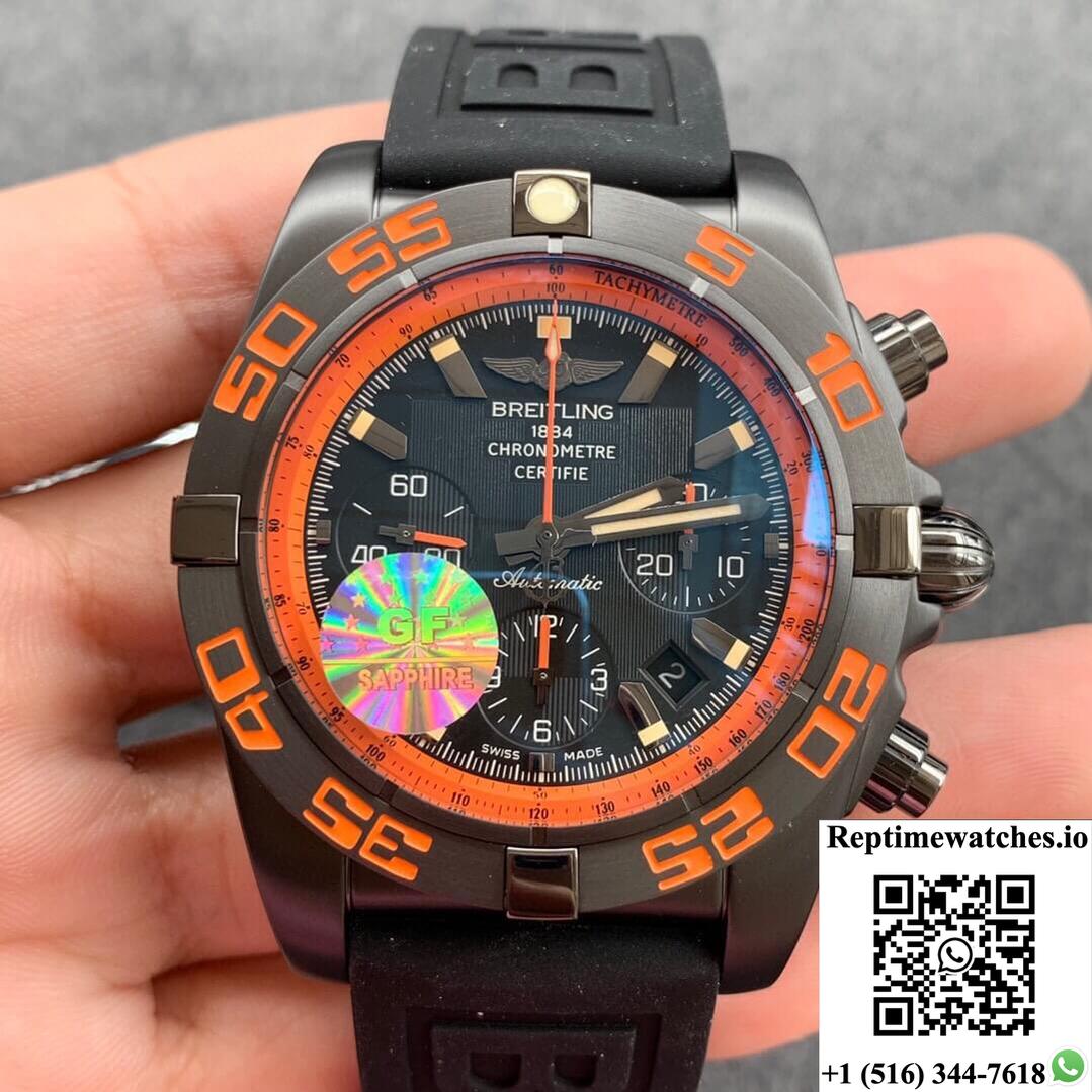 Breitling Chronomat B01 Mb0111C2.Bd07.153S.M20D.2 Gf Factory Black Dial-Rep Time Watches