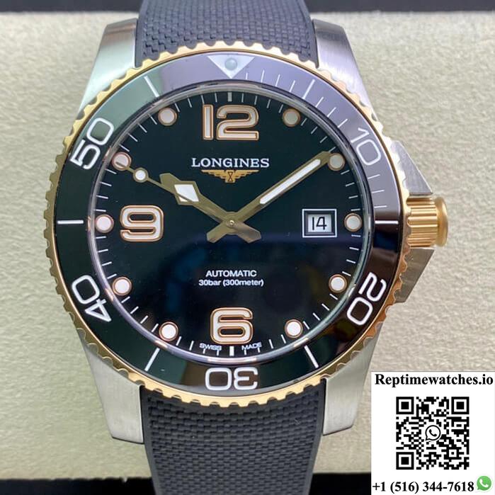 Longines Concas L3.781.3.58.9 Zf Factory Black Dial-Rep Time Watches