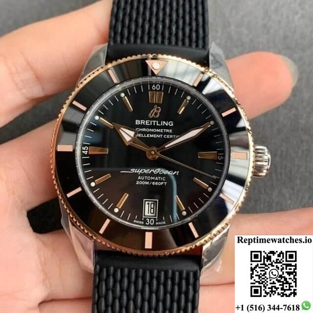 Breitling Superocean Heritage Ub2010121B1S1 Gf Factory Black Dial-Rep Time Watches