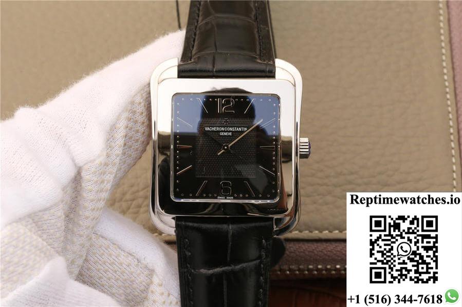 Vacheron Constantin Historiques 86300 Gs Factory Black Dial-Rep Time Watches