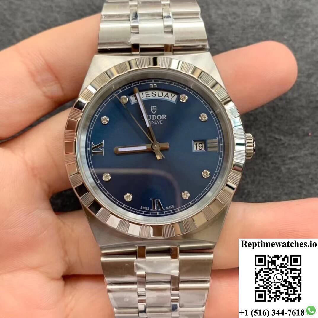 Tudor Royal M28600-0006 V7 Factory Stainless Steel-Rep Time Watches