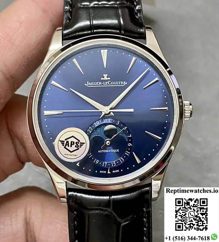 Jaeger-Lecoultre Master 1368480 Aps Factory Blue Dial-Rep Time Watches