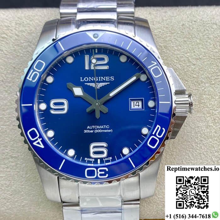 Longines Hydroconquest L3.841.4.96.6 Zf Factory 41Mm-Rep Time Watches