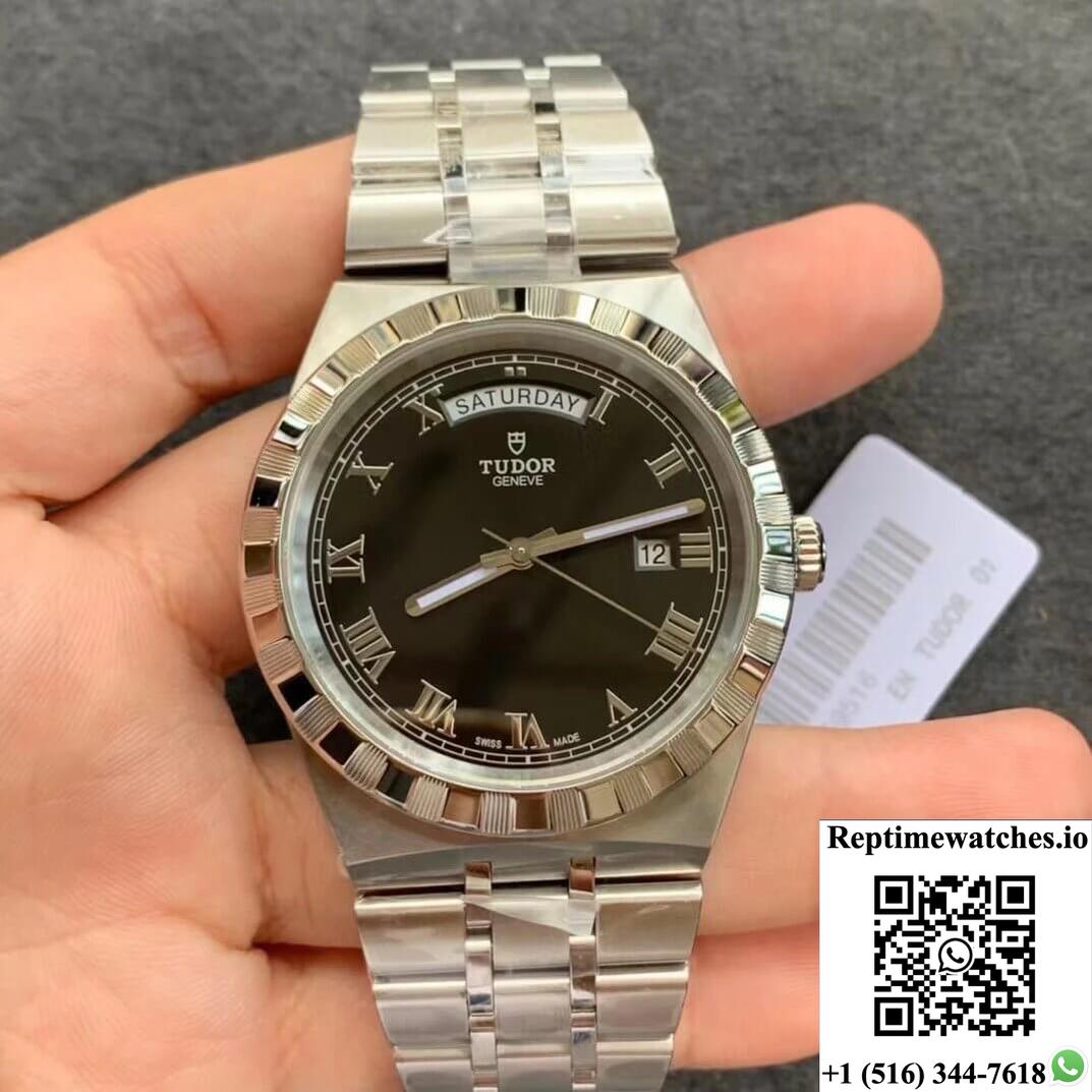 Tudor Royal M28600-0003 V7 Factory Stainless Steel-Rep Time Watches
