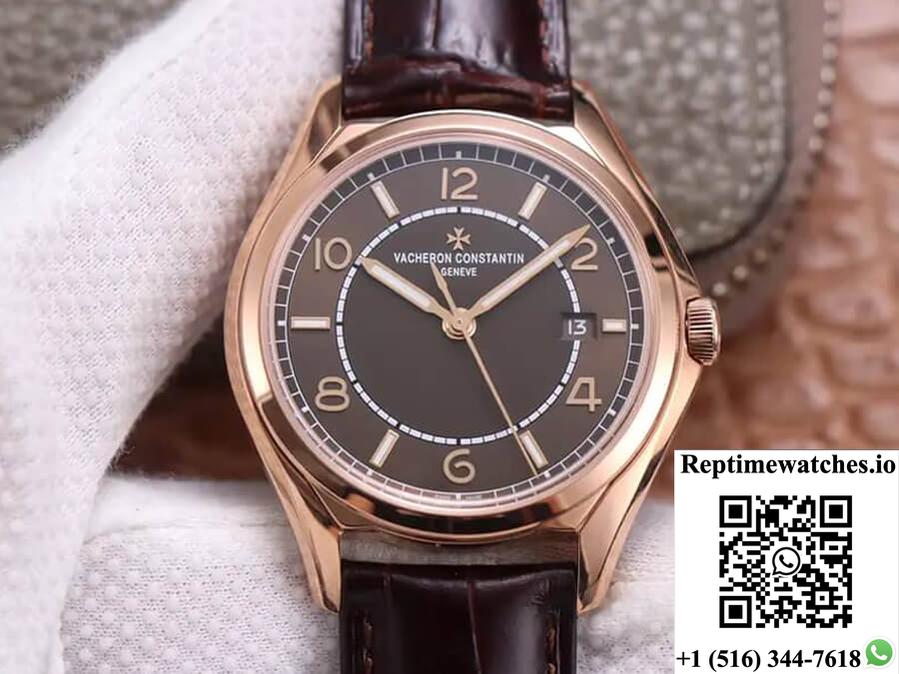 Vacheron Constantin Fiftysix 4600E/000R-B576 Zf Factory Rose Gold-Rep Time Watches