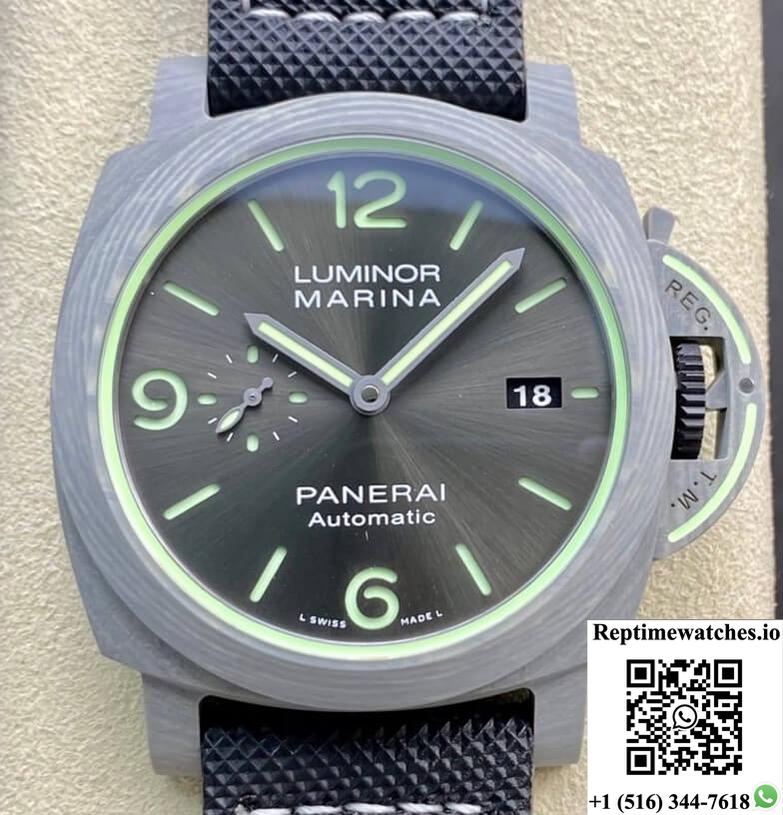 Panerai Luminor Pam01119 Vs Factory Carbon Fiber-Rep Time Watches