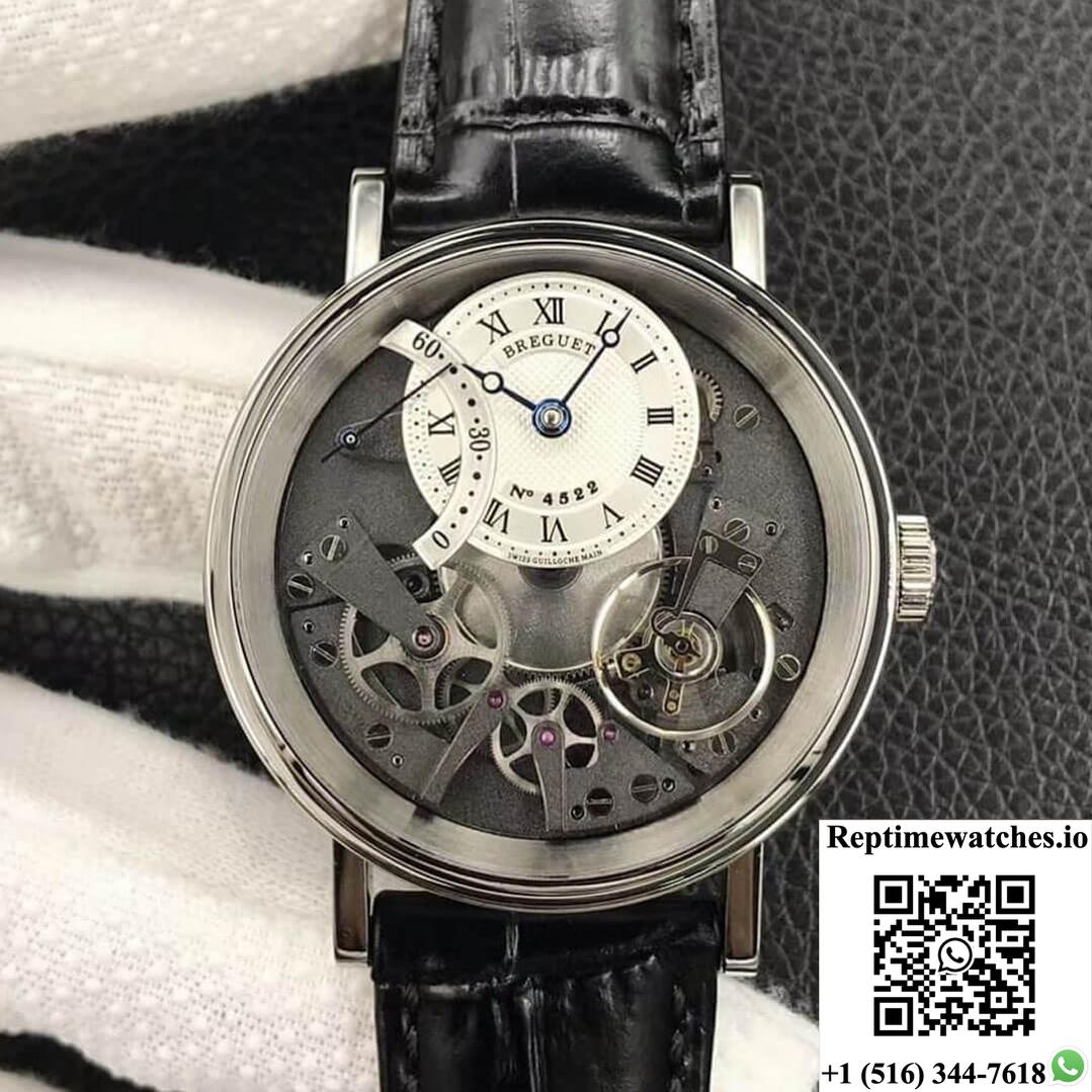 Breguet Tradition 7097 7097Bb/G1/9Wu Zf Factory Dark Gray Dial-Rep Time Watches