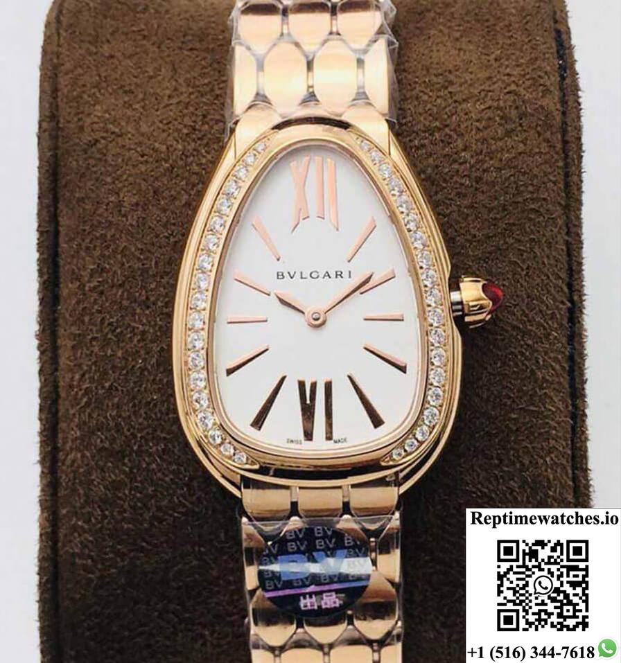 Bvlgari Serpenti 103146 Bv Factory Rose Gold-Rep Time Watches