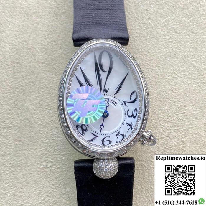 Breguet Reine De Naples 8928Bb/5W/944/Dd0D3L Zf Factory Diamond-Set Bezel-Rep Time Watches