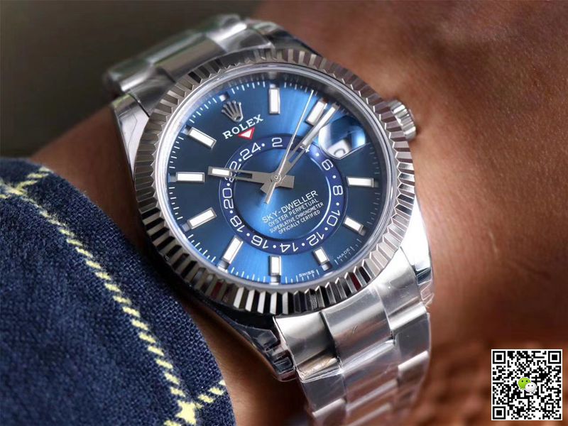 Rolex Sky Dweller M326934-0003 Noob Factory Blue Dial