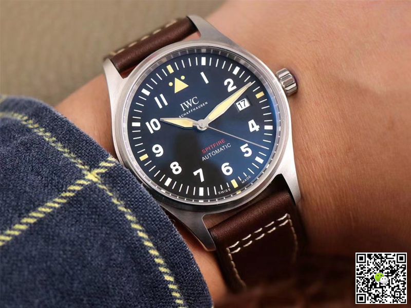 IWC Pilot Spitfire IW326803 MKS Factory Black Dial
