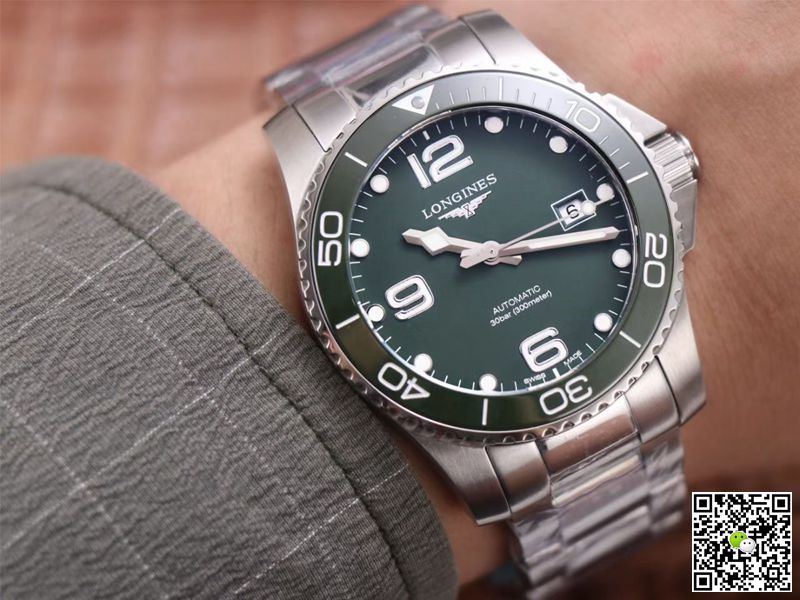 Longines Hydroconquest L3.781.4.06.6 ZF Factory Green Dial