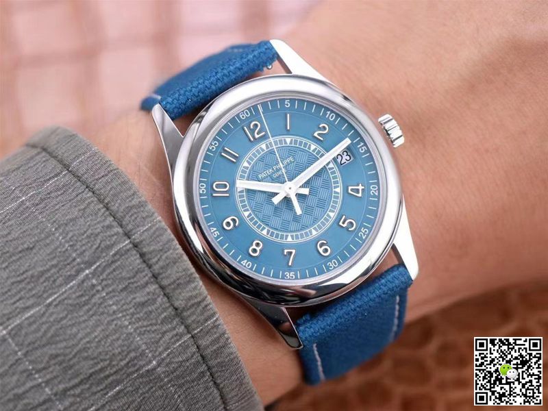 Patek Philippe Calatrava 6007A-001 ZF Factory Blue Dial