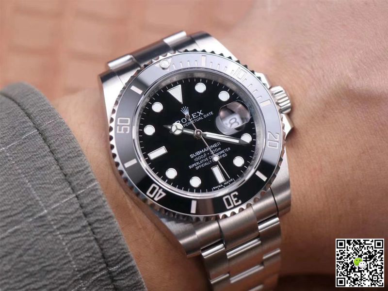 Rolex Submariner 116610LN-97200 Noob Factory V11 Black Dial