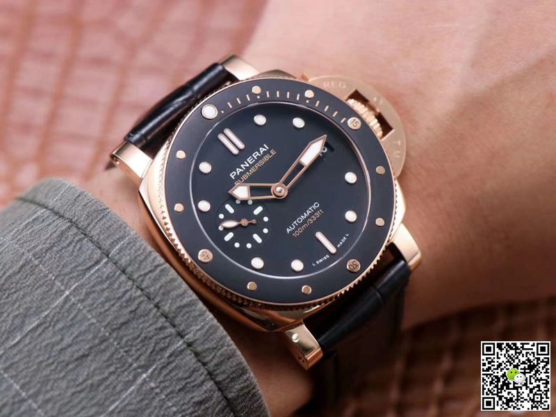 Panerai Submersible PAM00974 VS Factory Rose Gold