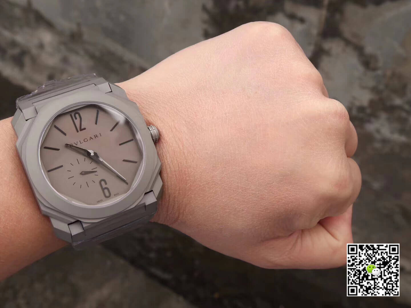 Bvlgari Octo Finissimo 102713 BV Factory Grey Dial