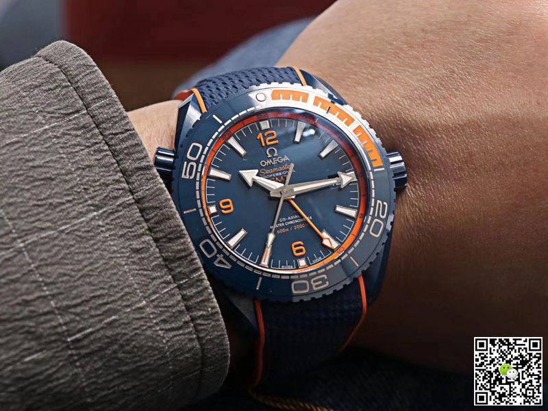 Omega Seamaster 215.92.46.22.03.001 GMT VS Factory Blue Ceramic