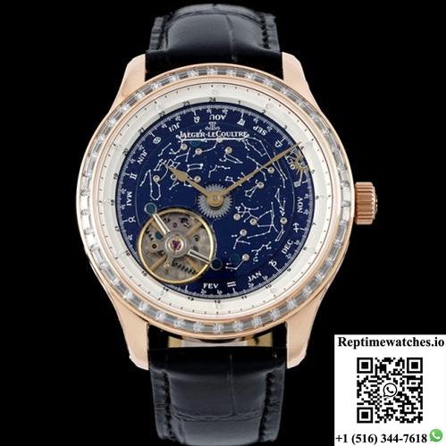Jaeger-Lecoultre Master Rms Factory Tourbillon Leather Strap-Rep Time Watches