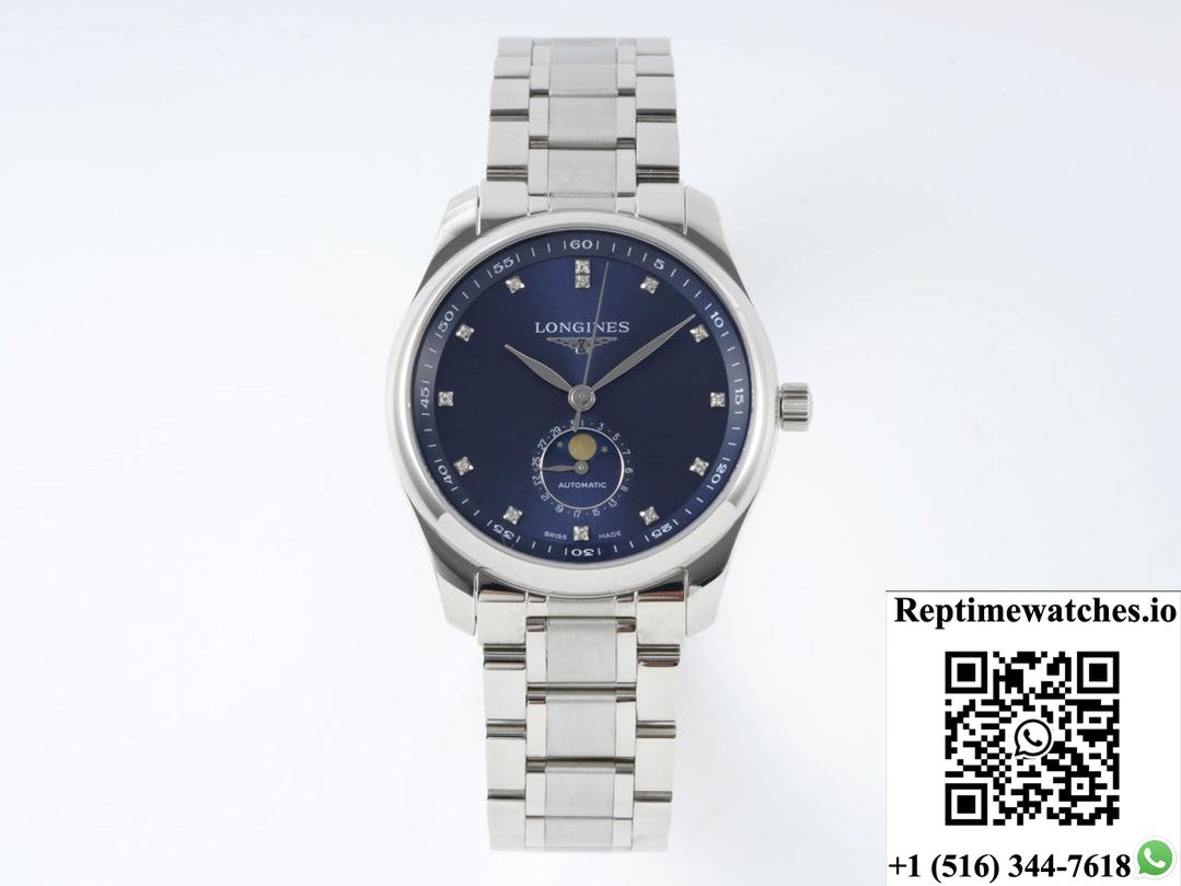 Longines Master Collection L2.919.4.97.6 Aps Factory Blue Dial-Rep Time Watches