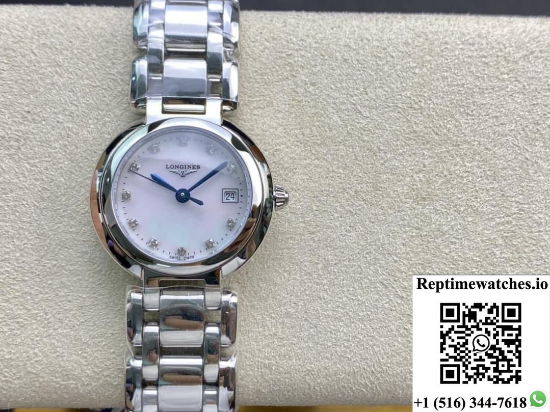 Longines Elegant L8.122.4.87.6 Gs Factory Stainless Steel Case-Rep Time Watches