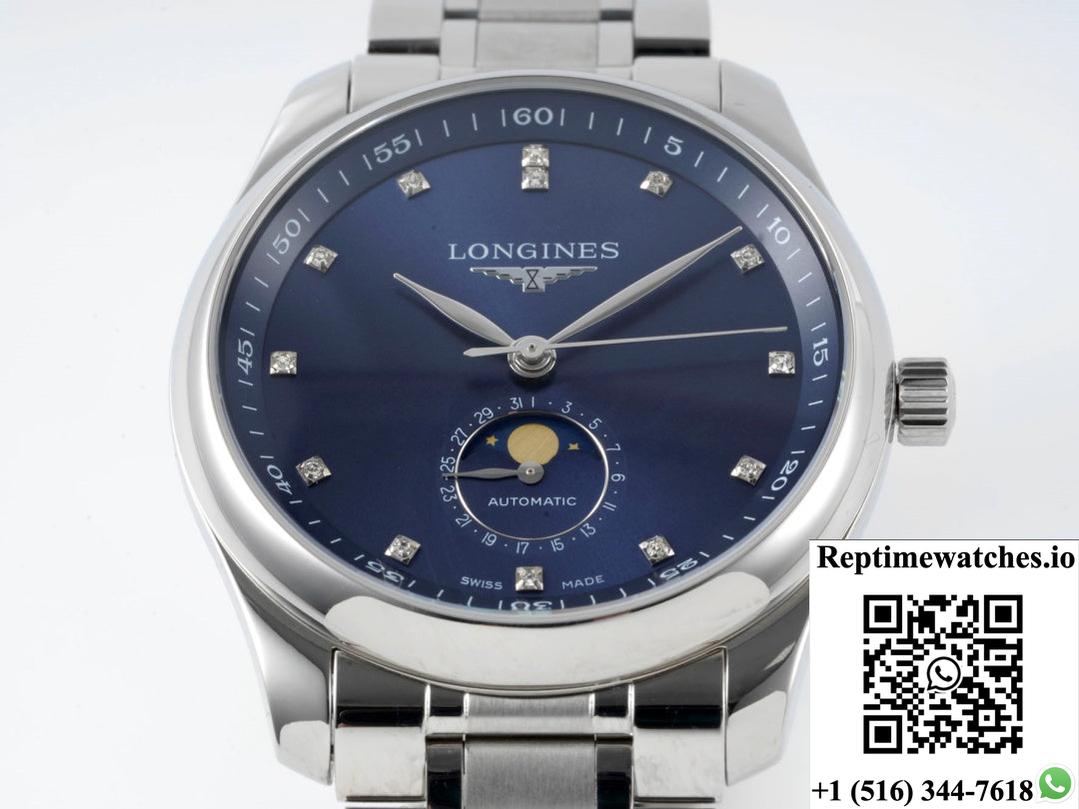 Longines Master Collection L2.919.4.97.6 Aps Factory Blue Dial-Rep Time Watches