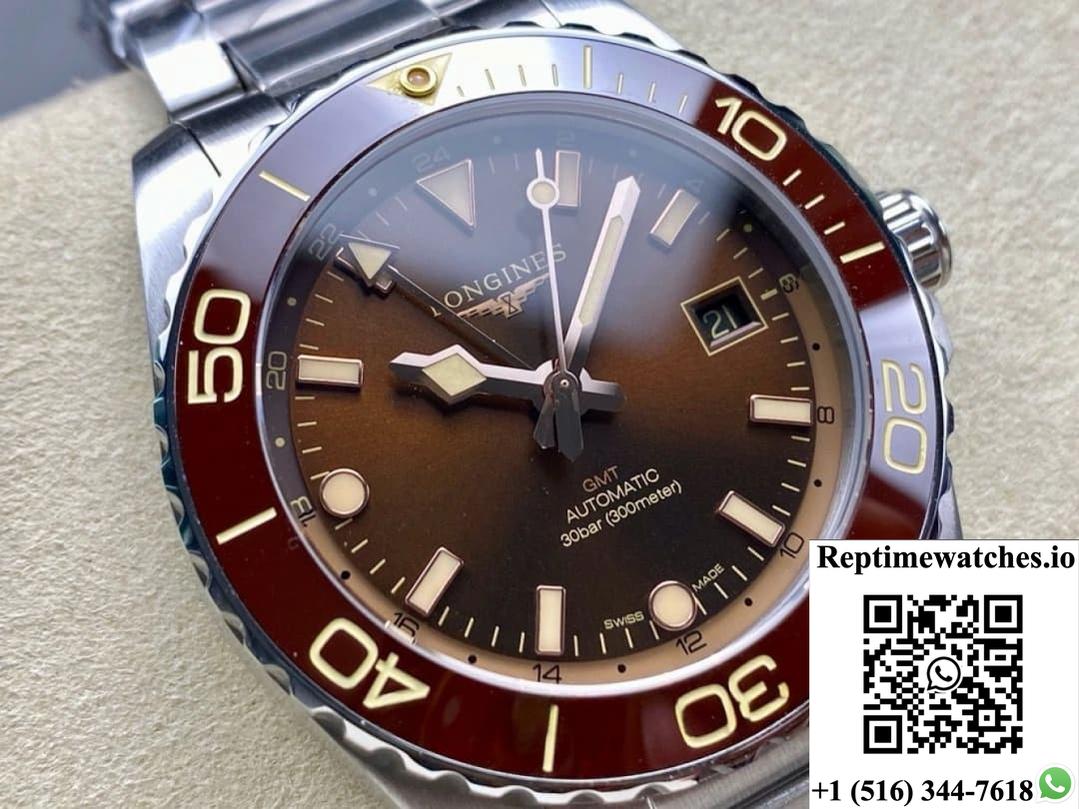 Longines Sports L3.790.4.66.6 Gr Factory Dual Time Zone-Rep Time Watches