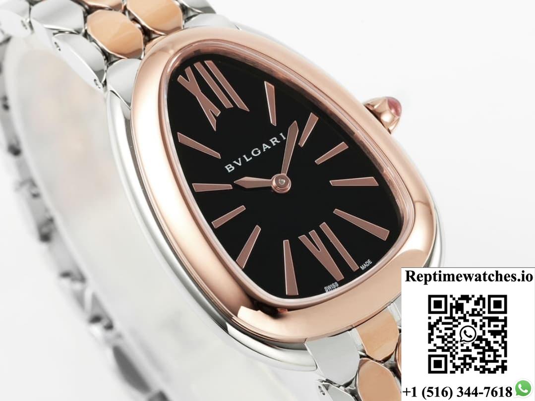 Bvlgari Serpenti 103799 Bv Factory Two-Tone Watch Strap-Rep Time Watches