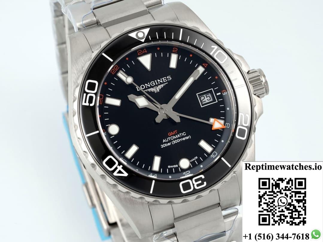 Longines Concas L3.890.4.56.6 Af Factory Sapphire Watch Glass-Rep Time Watches