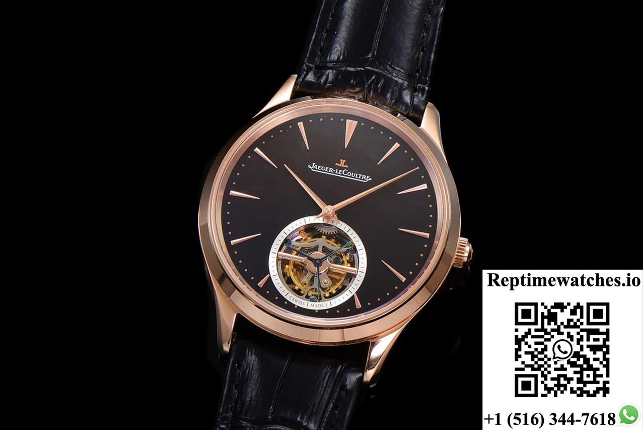 Jaeger-Lecoultre Master Q1682412 Rms Factory Tourbillon Alligator Leather Strap-Rep Time Watches