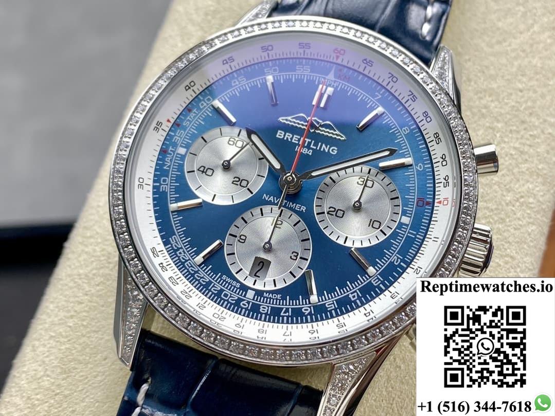 Breitling Navitimer Ab0139631C1P1 Bls Factory Stainless Steel Case-Rep Time Watches