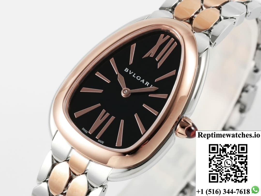Bvlgari Serpenti 103799 Bv Factory Two-Tone Watch Strap-Rep Time Watches