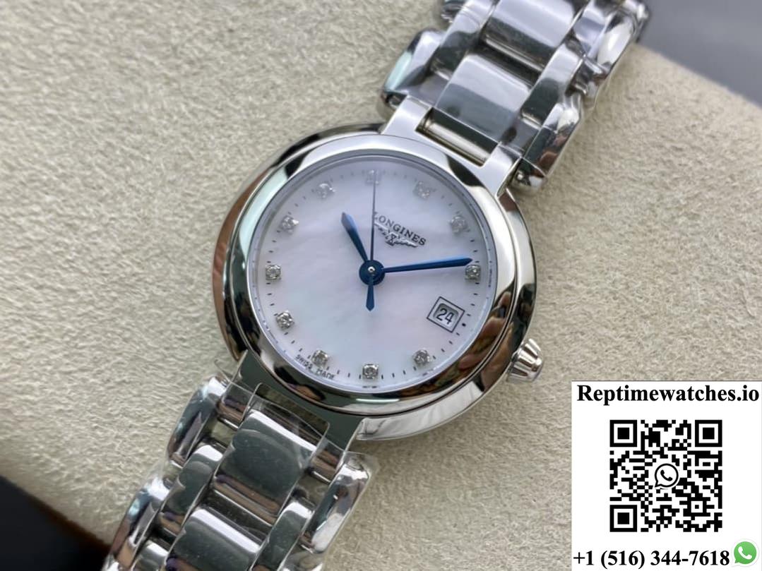 Longines Elegant L8.122.4.87.6 Gs Factory Stainless Steel Case-Rep Time Watches