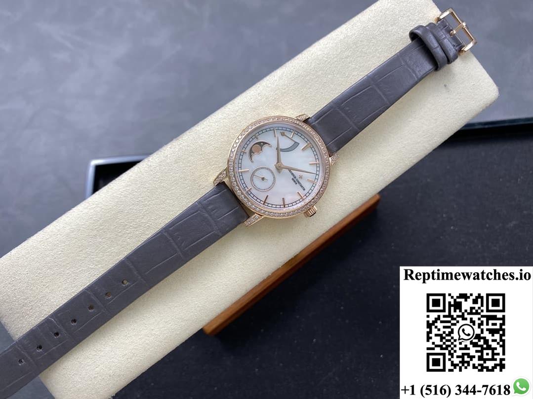 Vacheron Constantin Traditionnelle 83570-000R-9915 Tw Factory Back View Bottom-Rep Time Watches