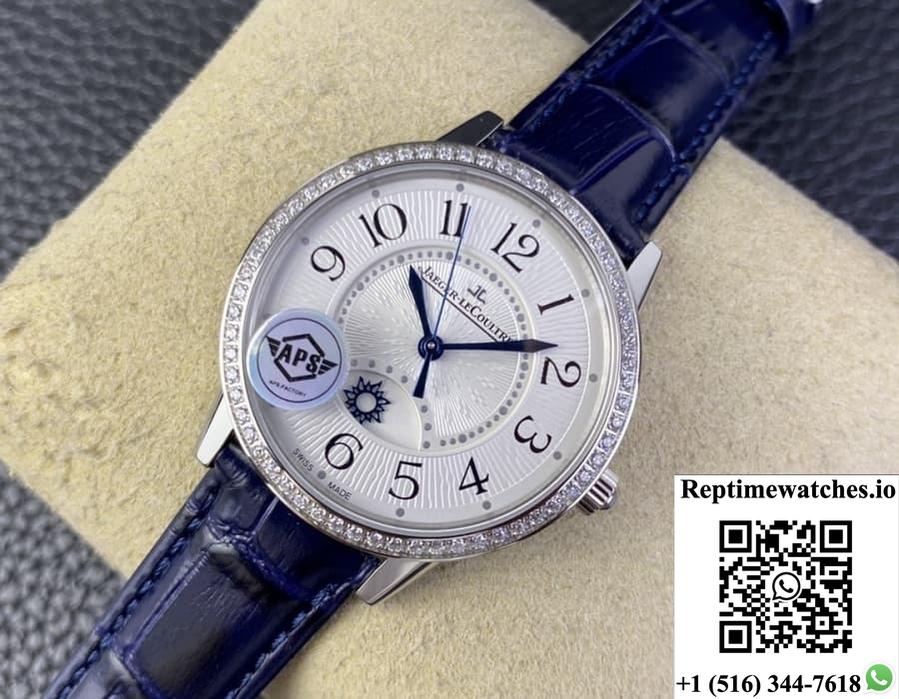Jaeger-Lecoultre Rendez-Vous 3448430 Aps Factory Alligator Leather Strap-Rep Time Watches