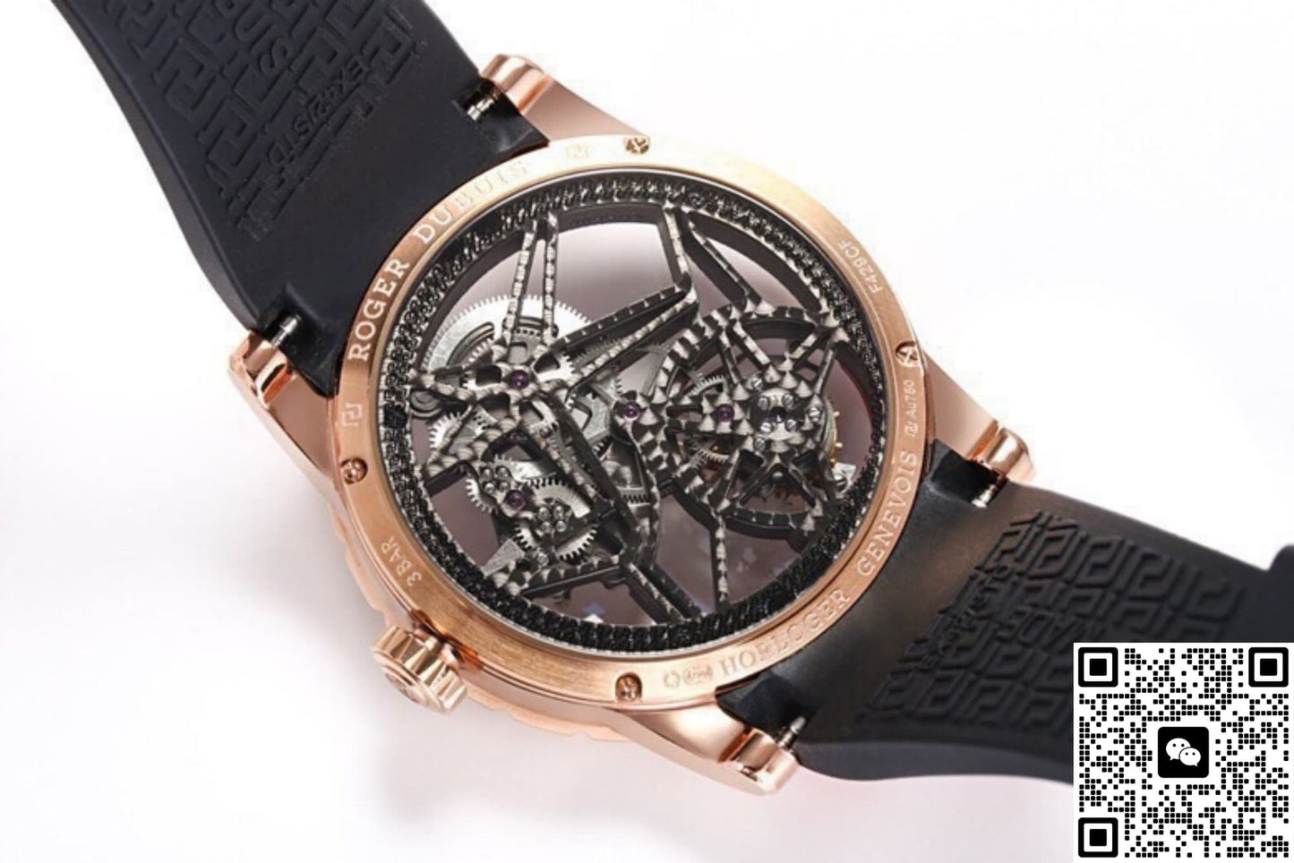 Roger Dubuis Excalibur RDDBEX0938 NEW Factory Rose Gold Case