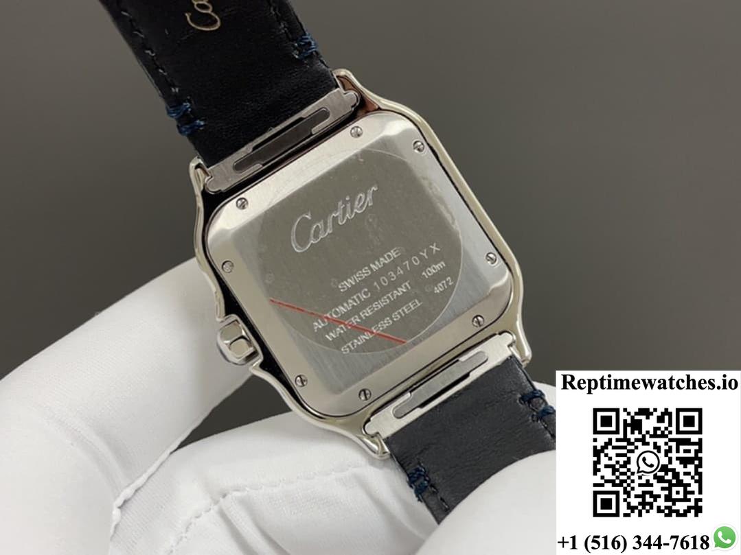 Cartier Santos WSSA0048 THB factory stainless steel case