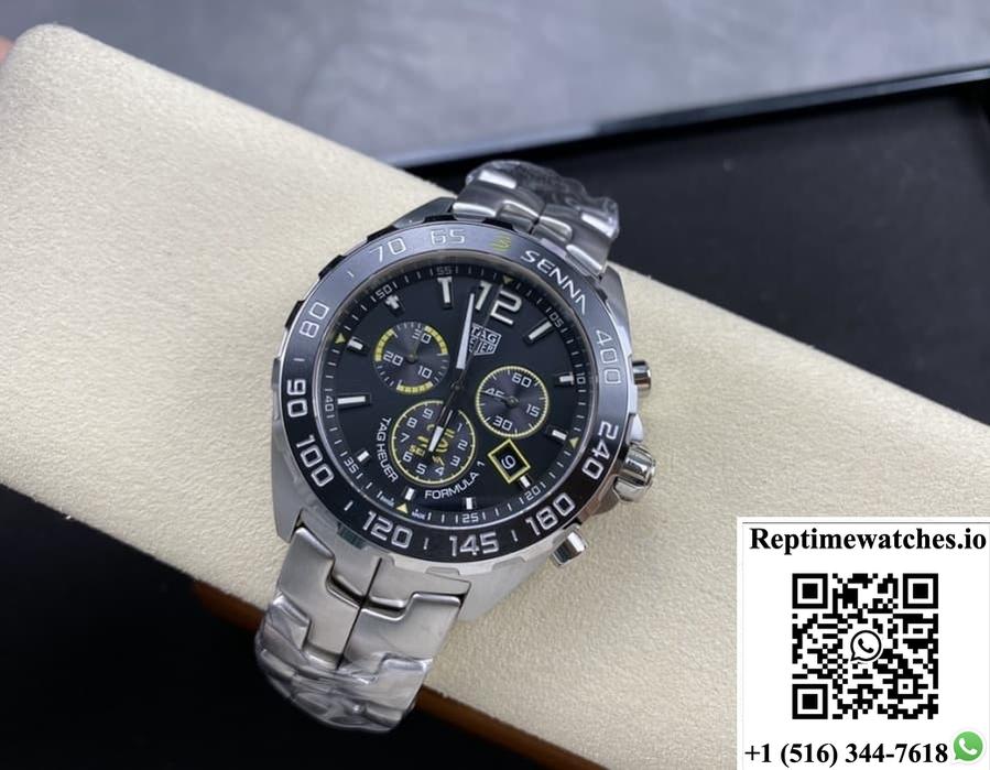 Tag Heuer F1 Caz101Af.Ba0637 Luminous Hour Markers-Rep Time Watches