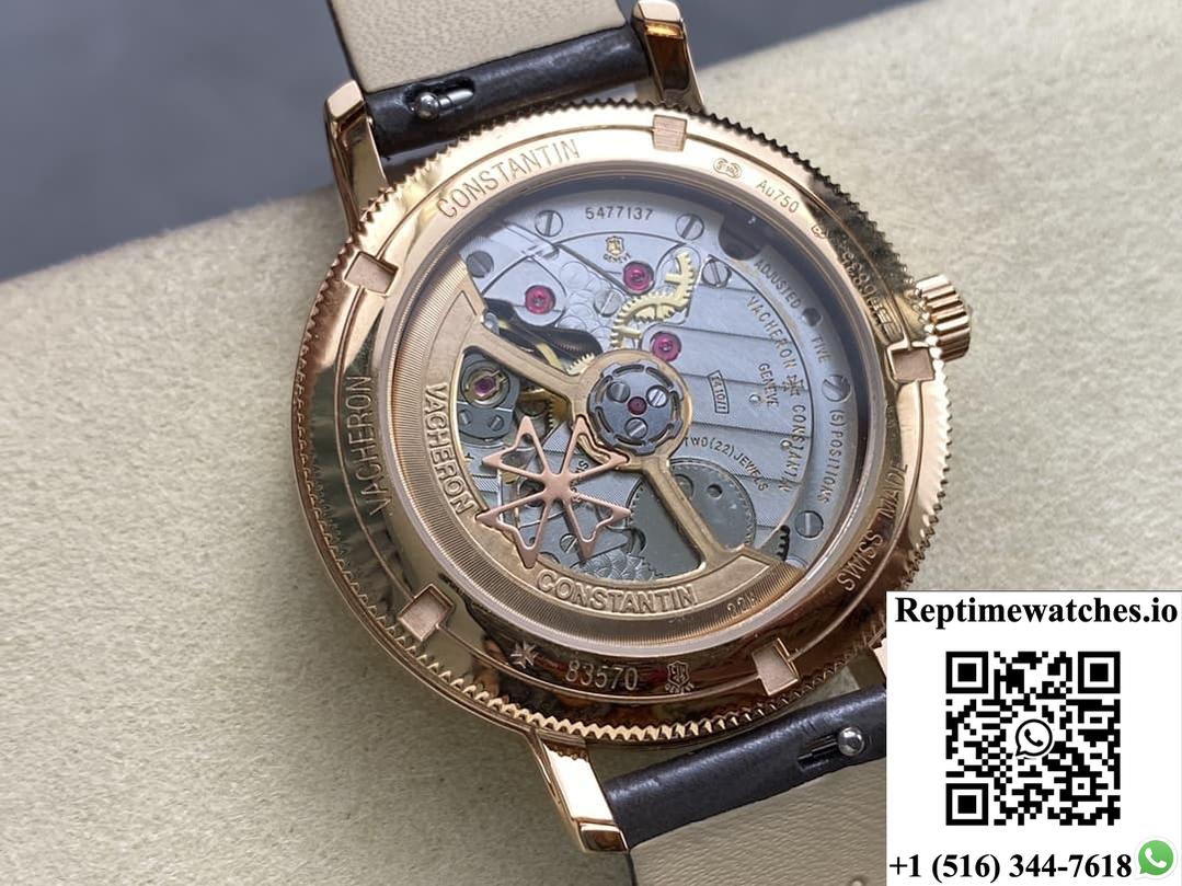 Vacheron Constantin Traditionnelle 83570-000R-9915 Tw Factory Back View Bottom-Rep Time Watches