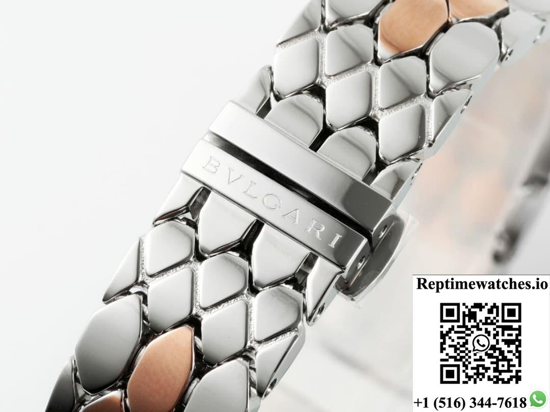 Bvlgari SERPENTI 103799 BV factory two-tone watch strap