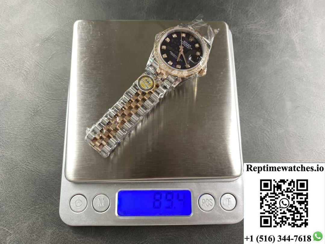 Rolex Datejust M279381RBR-0015 AR Factory Diamond Bezel