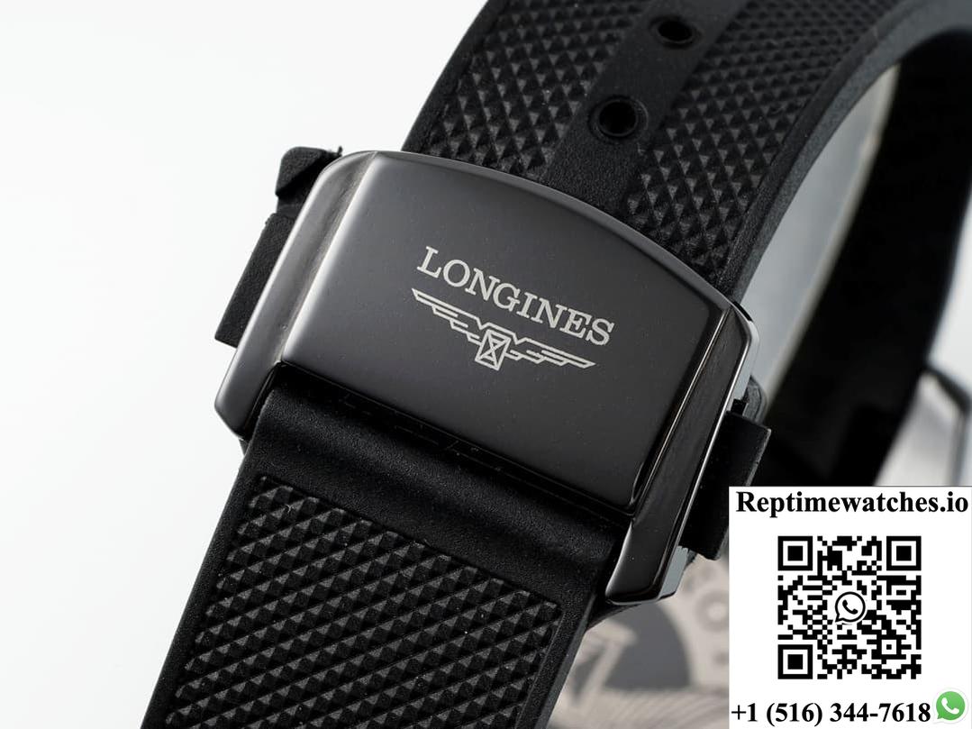 Longines Concas L3.784.4.56.9 AF factory rubber strap