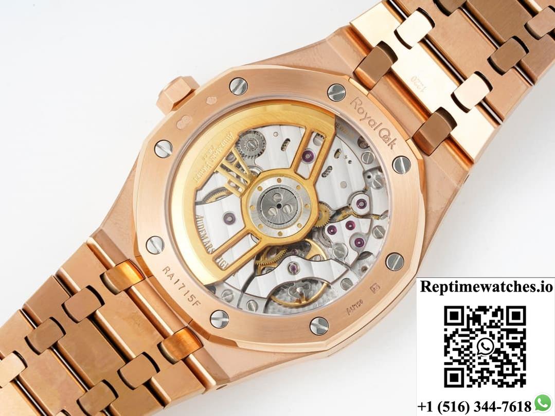 AP Royal Oak 15510OR.OO.1320OR.04 APS Factory Black Dial