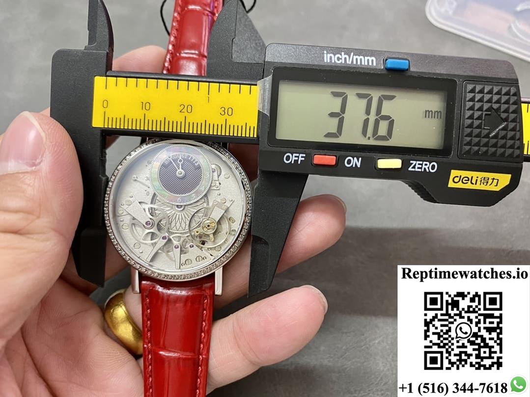 Breguet Heritage 7038BB-1T-9V6-D00D ZF factory diamond bezel